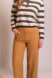 Ramie Cropped Trousers (Four Colors)