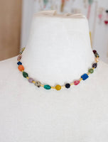 Mariposa Jewel Tone Beaded Necklace