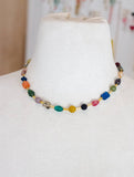 Mariposa Jewel Tone Beaded Necklace