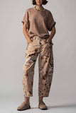 Vintage Rose Print Jeans