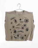 Flower Fury Joan Heavyweight Muscle Tee