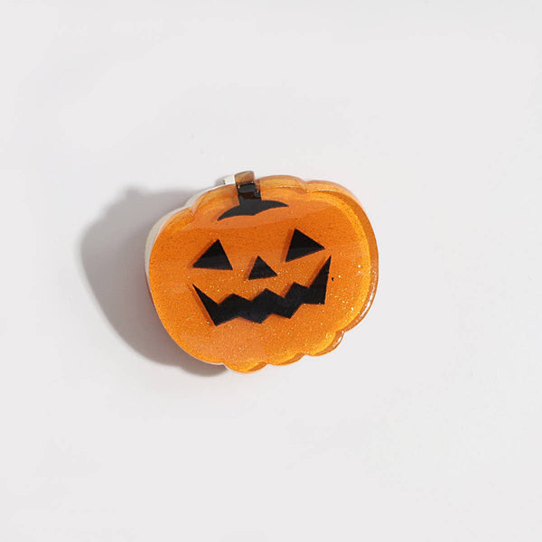 Mini Pumpkin Claw Clip