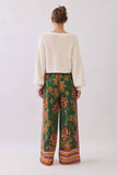 Sally Printed Wide Leg Pants