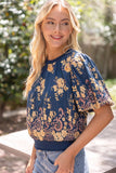 Lillibet Floral Top