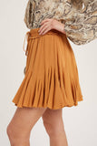 Ruffled Swing Skirt