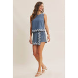 Visual Interest Mini Skirt