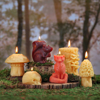 Beeswax Hedgehog Candle