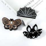 Moth Halloween Hair Clip