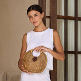 Rattan Orb Handbag