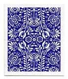 Swedish Dishcloth - Scandi Bloom - Blue