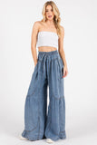 Penny Palazzo Chambray Pants