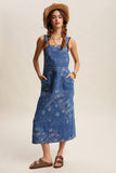 Laura Denim Overall Dress