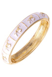 Horsin Around Sculpted Enamel Hinge Bangle (FIVE COLORS!)