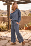 Scuba Half Zip Lounge Set (FOUR Colors!)