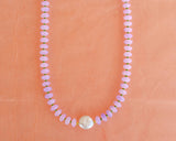 Dew Drop Mother of Pearl Beaded Necklace
