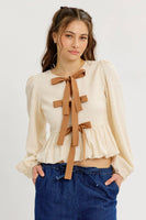 Barcelona Top (Caramel or Cream)