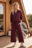 Scuba Half Zip Lounge Set (FOUR Colors!)