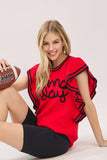 Varsity Gameday Knit Top