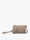 Classic Riley 3 Compartment Crossbody/Wristlet