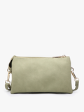 Riley 3 Compartment Crossbody/Wristlet