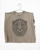Magic Lion Joan Heavyweight Muscle Tee