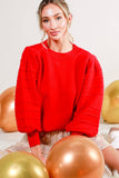 Jingle Jingle Holiday Sweater (Red, Ivory, Hunter)