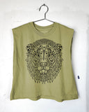 Magic Lion Joan Heavyweight Muscle Tee