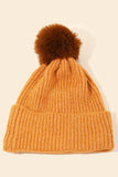 Pom Ribbed Extra Soft Beanie