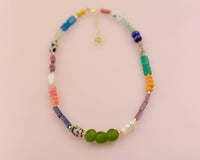 Sierra Colorful Beaded Necklace