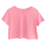 Premium cotton cropped tees