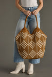 Brown & Cream Tote
