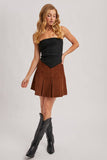 Callie Cordoroy Mini Skort