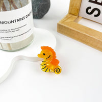 Mini Acetate Marine Animal Hair Clips