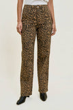HW Kimberly Leopard Classic Straight Leg