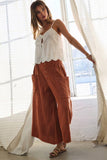 Essential Cotton Gauze Washed Pants