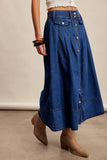 Caroline Praire Denim Skirt