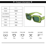 Square Jelly Sunglasses