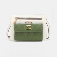 Nicole Lee Color Block Crossbody Bag