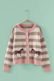 Spring Horse Cardi