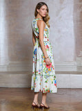 Berry Halter Dress
