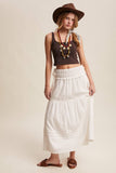 Carrie Prairie Maxi Skirt