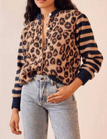Vintage Leopard Print Cardigan