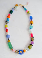 Winona Bright Colorful Beaded Necklace