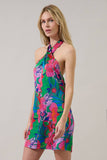 Mivia Halter Mini Dress Hansel Floral