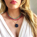 Handmade | Desert Pop Beaded Necklace