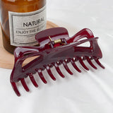 5.31'' Extra Large Jelly Color Hair Claw Clip