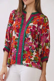 Alanis Mixed Floral Blouse