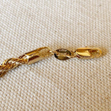 18k Gold Filled 4.0mm Clara Rope Anklet