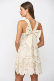 Bow Back Eyelet Dress