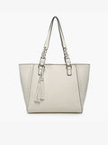 Lisa Structured Tote w/ Braided Accents